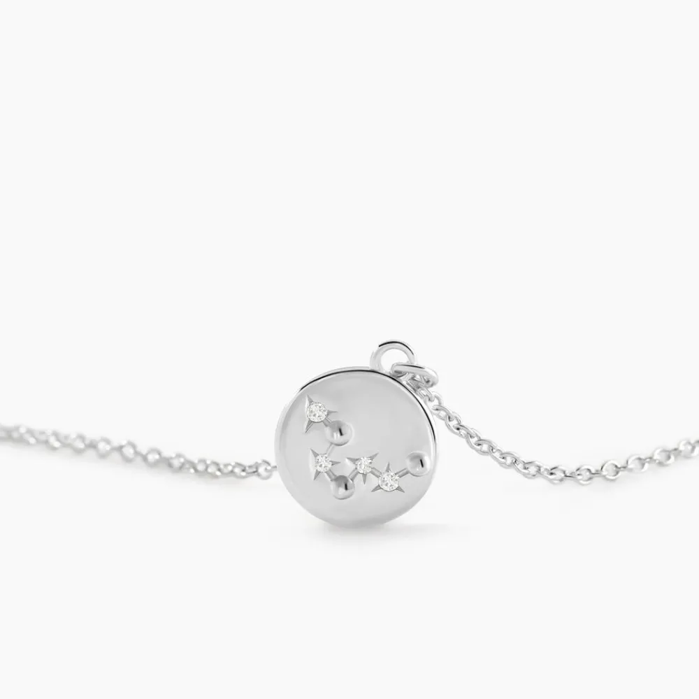 Collier Despina Argent Blanc Oxyde De Zirconium|Marc Orian New