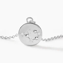 Collier Despina Argent Blanc Oxyde De Zirconium|Marc Orian Outlet