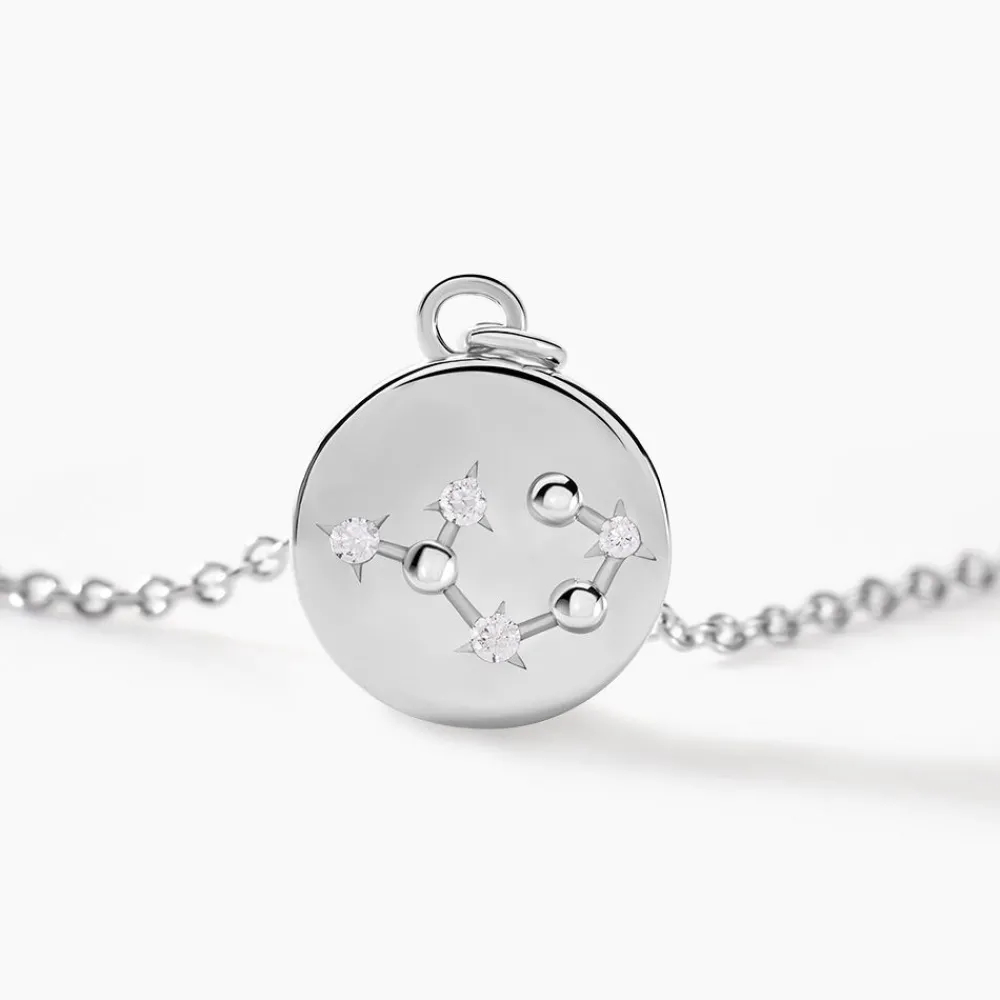 Collier Despina Argent Blanc Oxyde De Zirconium|Marc Orian Outlet
