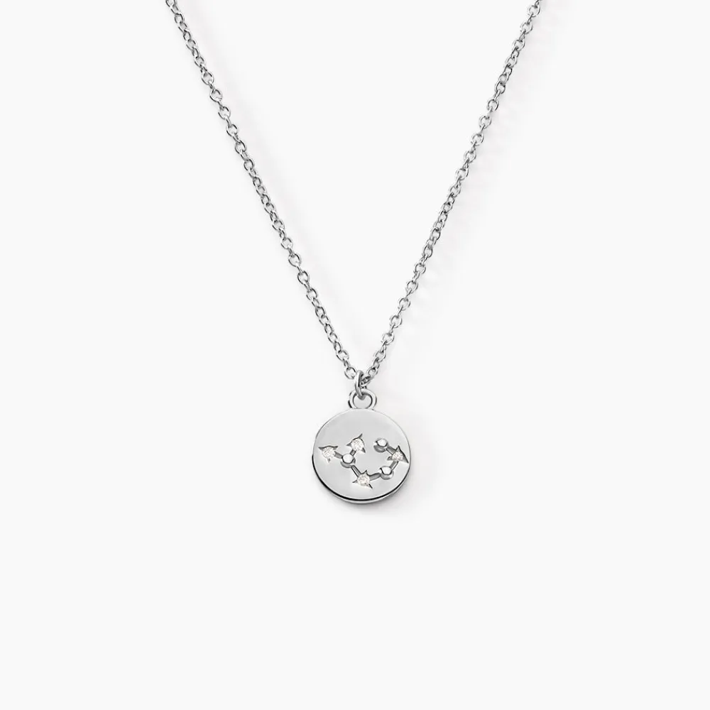 Collier Despina Argent Blanc Oxyde De Zirconium|Marc Orian Outlet