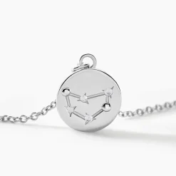 Collier Despina Argent Blanc Oxyde De Zirconium|Marc Orian New