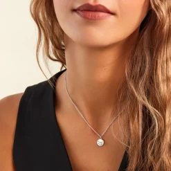 Collier Despina Argent Blanc Oxyde De Zirconium|Marc Orian New