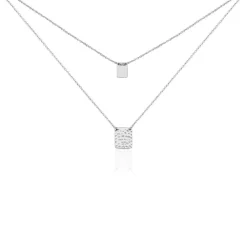 Collier Devine Argent Blanc|Marc Orian Clearance