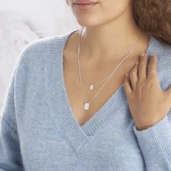 Collier Devine Argent Blanc|Marc Orian Clearance