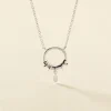 Collier Dhyana Argent Blanc