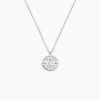 Collier Dhyana Argent Blanc Oxyde De Zirconium