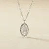 Collier Dhyana Argent Blanc Oxyde De Zirconium
