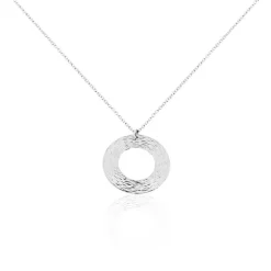 Collier Doga Argent Blanc|Marc Orian Discount