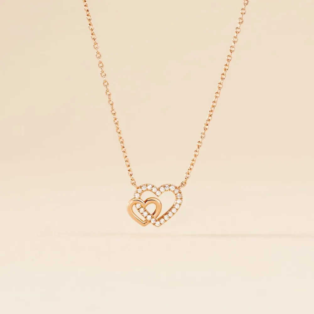 Collier Donatiane Argent Rose Oxyde De Zirconium|Marc Orian Clearance