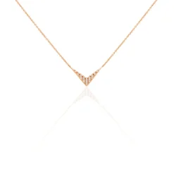 Collier Doralisa Argent Blanc Oxyde De Zirconium|Marc Orian Best
