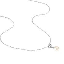 Collier Drusilla Argent Blanc Perle De Culture Et Oxyde De Zirconium|Marc Orian Sale