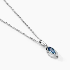 Collier Duchesse Argent Blanc Oxyde De Zirconium|Marc Orian