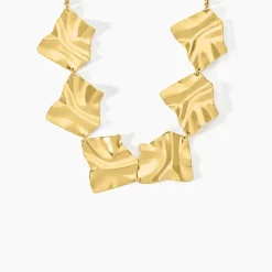 Collier Ecorsia Acier Jaune|Marc Orian Hot