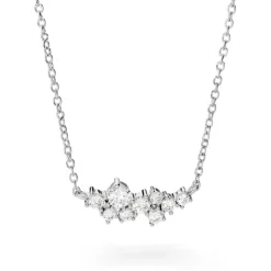 Collier Eden Argent Blanc Oxyde De Zirconium