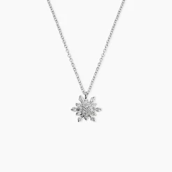 Collier Effie Argent Blanc Oxyde De Zirconium