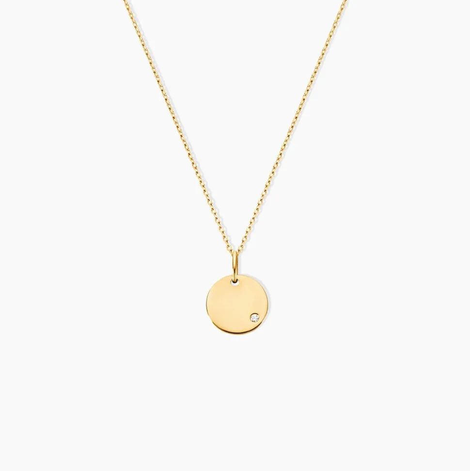 Collier Eleone Or Jaune Diamant