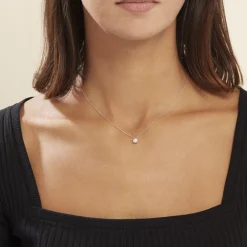 Collier Elfa Or Blanc Diamant|Marc Orian Clearance