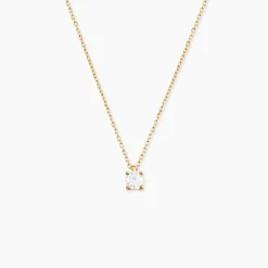 Collier Elfa Or Jaune Diamant