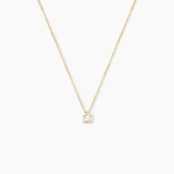 Collier Elfa Or Jaune Diamant