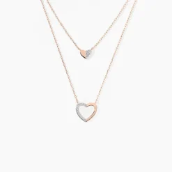 Collier Emilia Or Rose Diamant|Marc Orian New