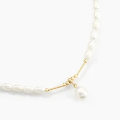 Collier Emma-lisa Or Jaune Perle De Culture|Marc Orian Clearance