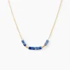 Collier Erdmann Or Jaune Aventurine