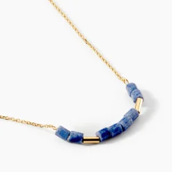 Collier Erdmann Or Jaune Aventurine