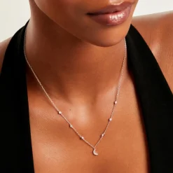 Collier Estrella Argent Blanc Oxyde De Zirconium|Marc Orian Best