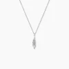 Collier Euriell Argent Blanc