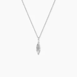 Collier Euriell Argent Blanc