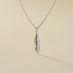 Collier Euriell Argent Blanc