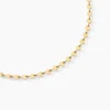 Collier Eva Acier Jaune