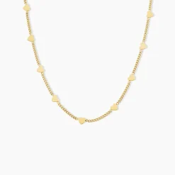 Collier Eva Acier Jaune