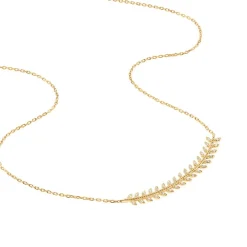Collier Fabrizia Plaqué Or Jaune Oxyde De Zirconium|Marc Orian Best
