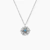 Collier Faven Argent Blanc Oxyde De Zirconium