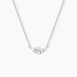 Collier Feeria Argent Blanc Oxyde De Zirconium