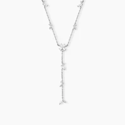 Collier Feeria Argent Blanc Oxyde De Zirconium
