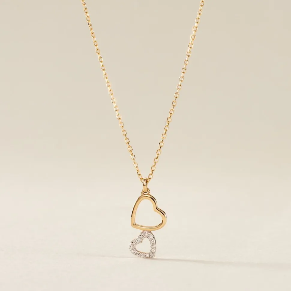 Collier Feliana Or Jaune Diamant