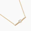 Collier Fergie Plaqué Or Jaune Oxyde De Zirconium|Marc Orian New