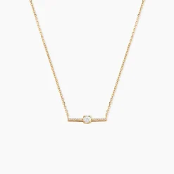 Collier Fergie Plaqué Or Jaune Oxyde De Zirconium|Marc Orian New