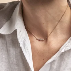 Collier Fergie Plaqué Or Jaune Oxyde De Zirconium|Marc Orian New