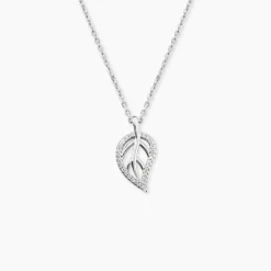 Collier Filae Argent Blanc Oxyde De Zirconium|Marc Orian