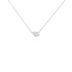 Collier Flamen Argent Blanc Oxyde De Zirconium|Marc Orian Best