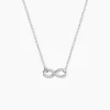 Collier Flavia Argent Blanc