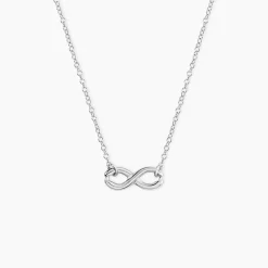 Collier Flavia Argent Blanc