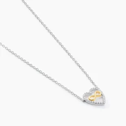 Collier Floe Or Jaune Argent Blanc Oxyde De Zirconium|Marc Orian Clearance