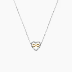 Collier Floe Or Jaune Argent Blanc Oxyde De Zirconium|Marc Orian Clearance