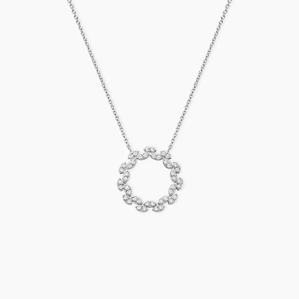Collier Florange Argent Blanc Oxyde De Zirconium|Marc Orian Best