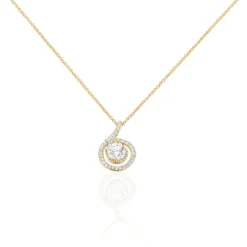 Collier Florentina Plaqué Or Jaune Oxyde De Zirconium|Marc Orian Discount