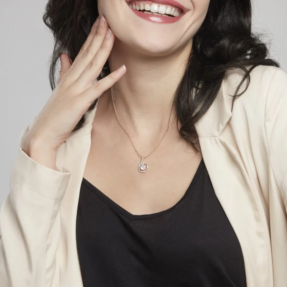 Collier Florentina Plaqué Or Jaune Oxyde De Zirconium|Marc Orian Discount